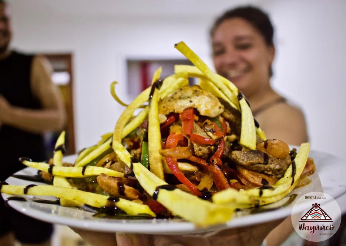 Bed and Breakfast Wayuuco Backpackers Риоача Экстерьер фото