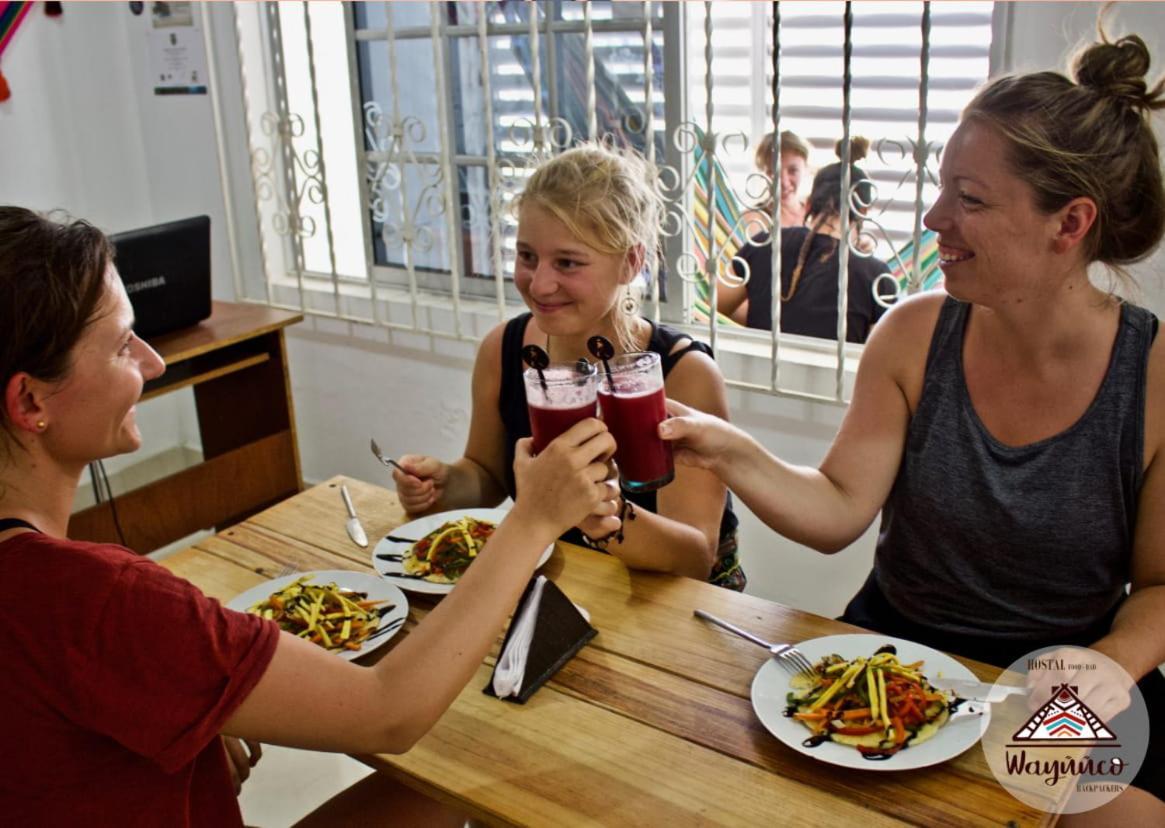 Bed and Breakfast Wayuuco Backpackers Риоача Экстерьер фото