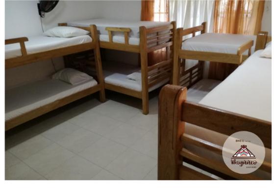 Bed and Breakfast Wayuuco Backpackers Риоача Экстерьер фото
