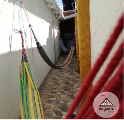 Bed and Breakfast Wayuuco Backpackers Риоача Экстерьер фото